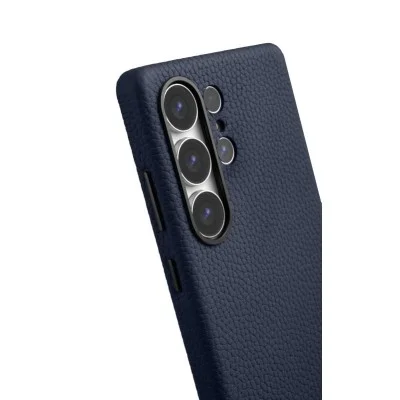 Cover Samsung  S25 Ultra Origin Series Premium Leather Regal Snap Magsafe Melkco - Blue